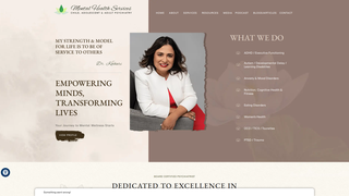 Screenshot of mentalhealthblooming.com