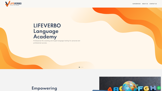 Screenshot of lifeverbo.com