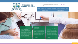 Thumbnail of collegeofhealthstudies.org