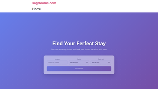 Thumbnail of sagarooms.com