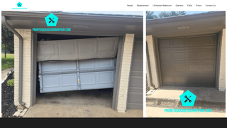 Thumbnail of prontogaragedoorrepair.com