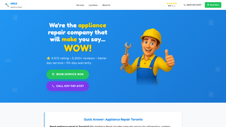 Thumbnail of nikaappliancerepair.com