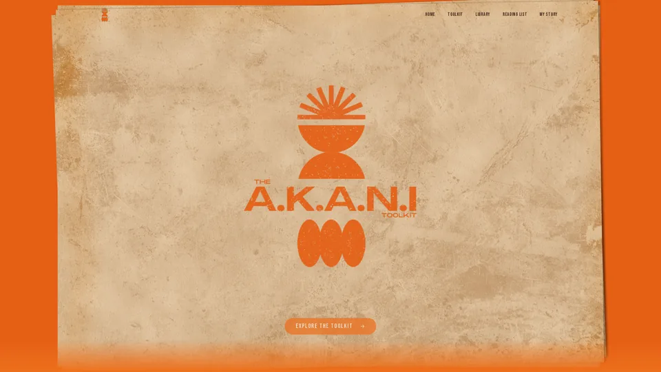 Screenshot of akanitoolkit.com