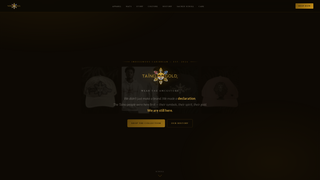 Screenshot of taino-gold.com