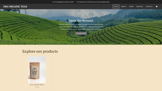 Thumbnail of dgorganicteas.com
