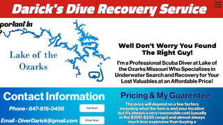 Screenshot of yourdiverdarick.com