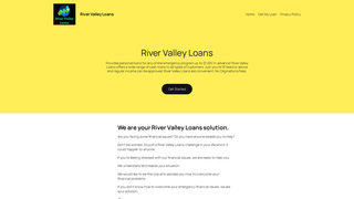Thumbnail of rivervalleyloansonline.com