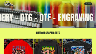 Thumbnail of mycustomapparelstore.com