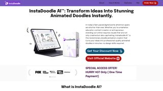 Thumbnail of insttadoodle.com