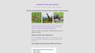 Thumbnail of durbantoursandsafaris.com
