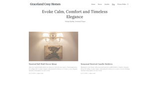 Thumbnail of gracelandcosyhomes.com