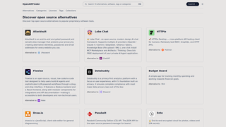 Thumbnail of openaltfinder.com