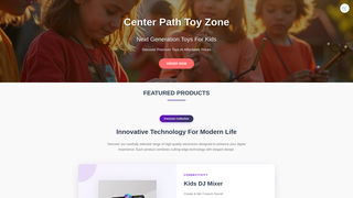Thumbnail of centerpathtoyzone.com