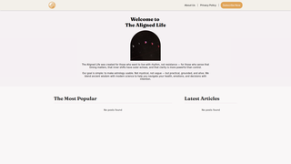 Thumbnail of thealignedlifedaily.com