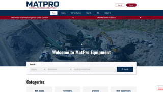 Thumbnail of matproequipment.com