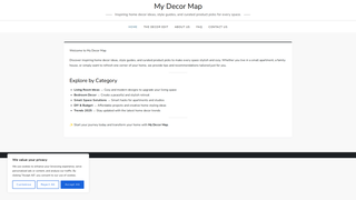 Thumbnail of mydecormap.com
