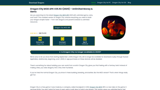 Thumbnail of downloaddragons.com