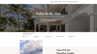 Thumbnail of palaciodelmarvilla.com