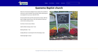 Thumbnail of quenemobaptistchurch.com