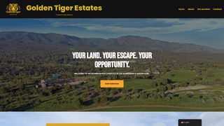 Thumbnail of goldentigerestates.com