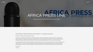 Thumbnail of africapressline.org