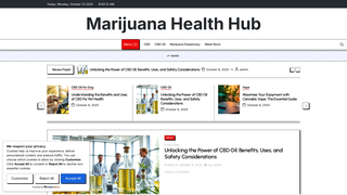 Thumbnail of marijuanahealthhub.com