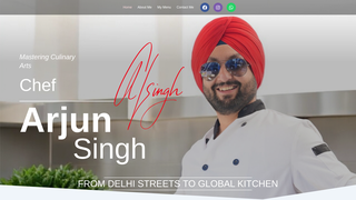 Thumbnail of chefarjunsingh.com