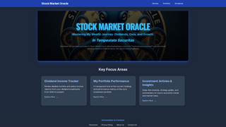 Thumbnail of stockmarketoracle.com