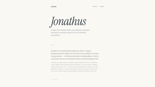 Screenshot of jonathus.com