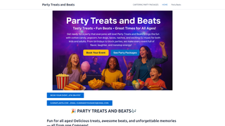 Thumbnail of partytreatsandbeats.com