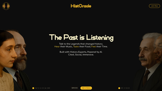Screenshot of historacle.ai
