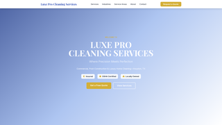 Thumbnail of luxeprocleaningservices.com