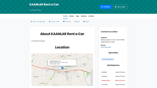 Thumbnail of kaanlarrentacar.com