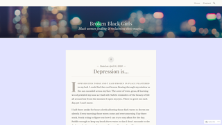 Thumbnail of brokenblackgirls.com