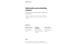Screenshot of margauxsystems.com