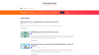 Thumbnail of tomorrowsml.com