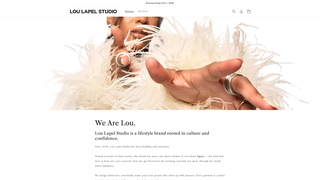 Screenshot of loulapelstudio.com
