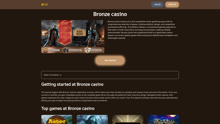 Thumbnail of bronzecasinos.com
