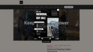 Screenshot of theartofdetailingpalmbeach.com