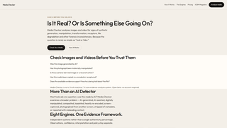 Screenshot of mediachecker.ca