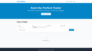 Thumbnail of damntrailers.com