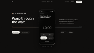 Screenshot of waitwarp.com
