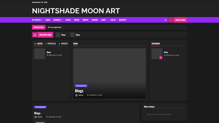 Thumbnail of nightshademoonart.com