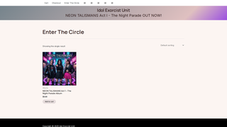 Thumbnail of idolexorcistunit.com