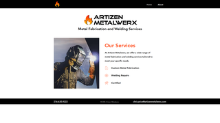 Thumbnail of artizenmetalwerx.com