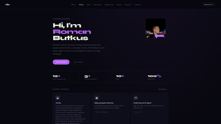 Screenshot of romanbutkus.dev