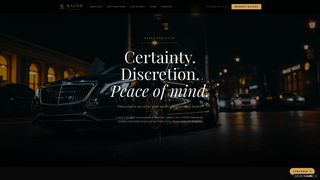 Screenshot of kavodapp.com