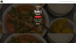 Thumbnail of bellasrestaurantil.com