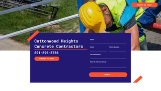 Thumbnail of cottonwoodheightsconcretecontractors.com