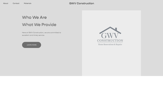 Thumbnail of gwvconstruction.com